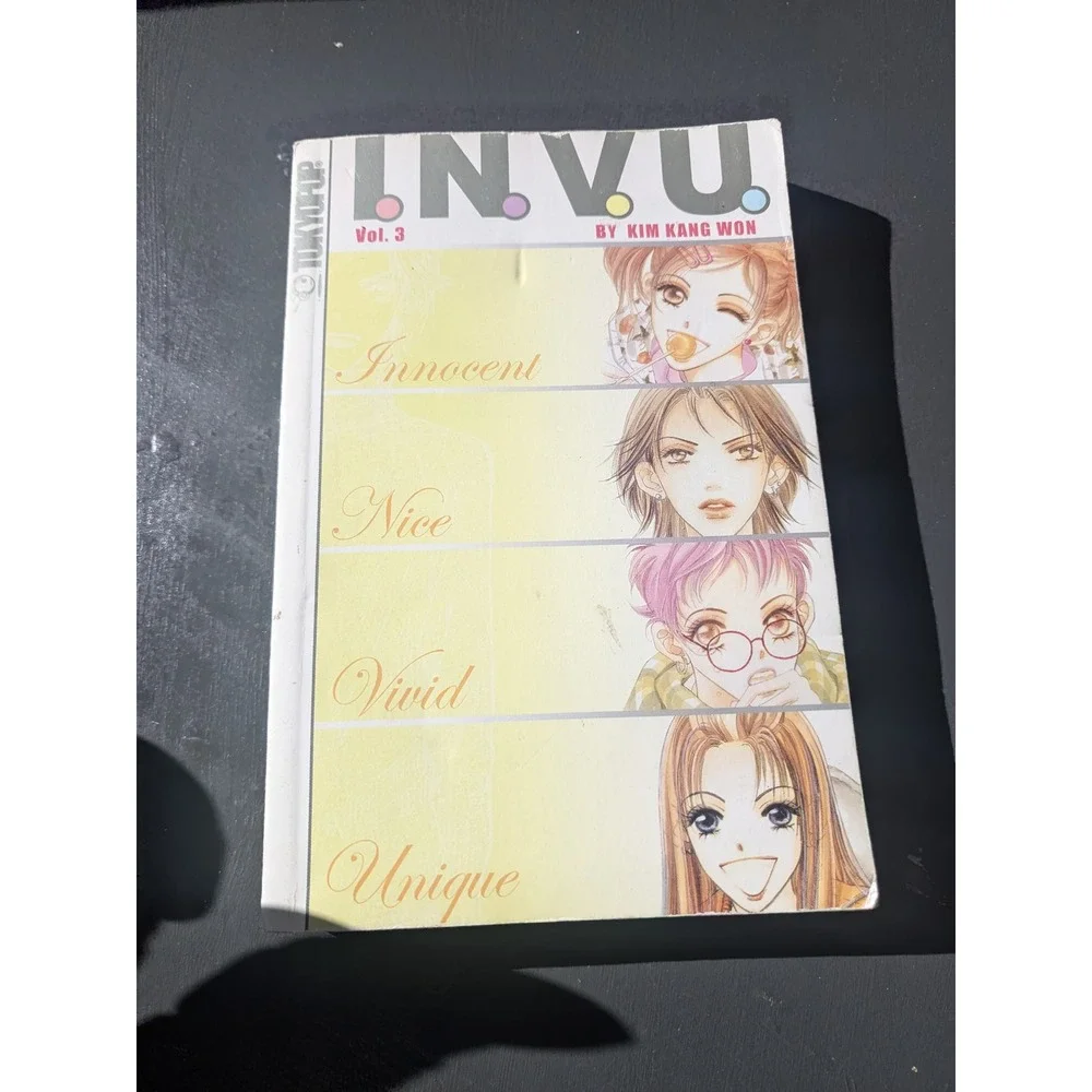 INVU Vol 3‎ By Kim Kang Won Manga Book Innocent Nice Vivid Unique